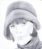 Gudrun aka Glenda by Claire Meharg, Drawing, Watercolour