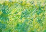 Soundtrack of a forest by Claire Meharg, Painting, Mixed Media